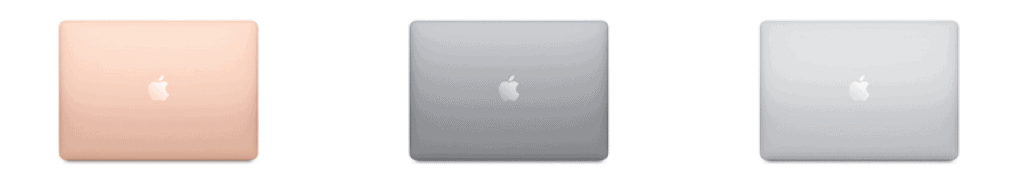 Macbook Air colors