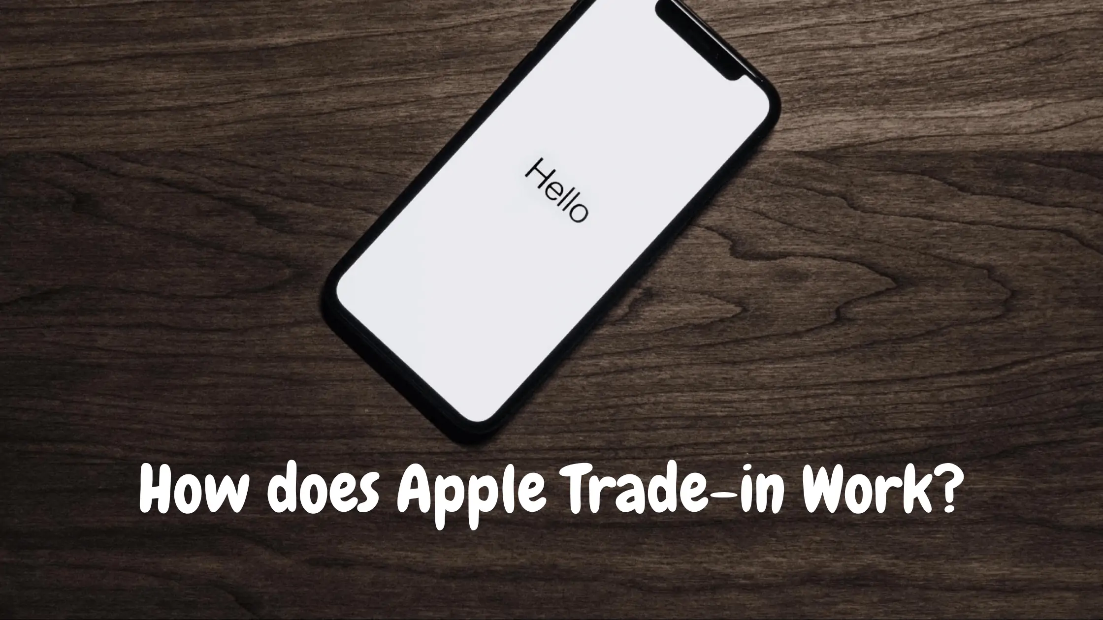 How does Apple Trade-in Work