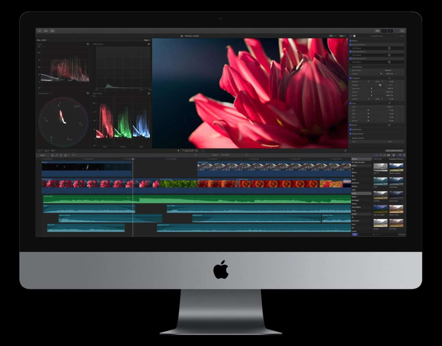 mac movie editing software