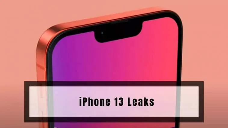 iPhone 13 Leaks