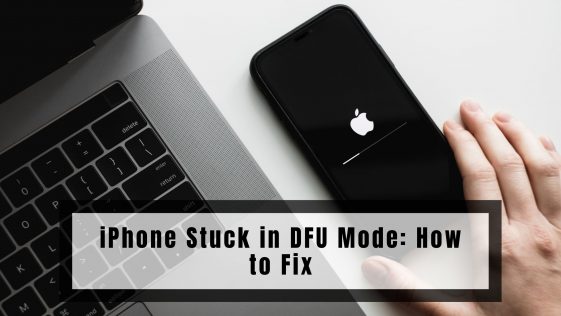 iPhone Stuck in DFU Mode: How to Fix