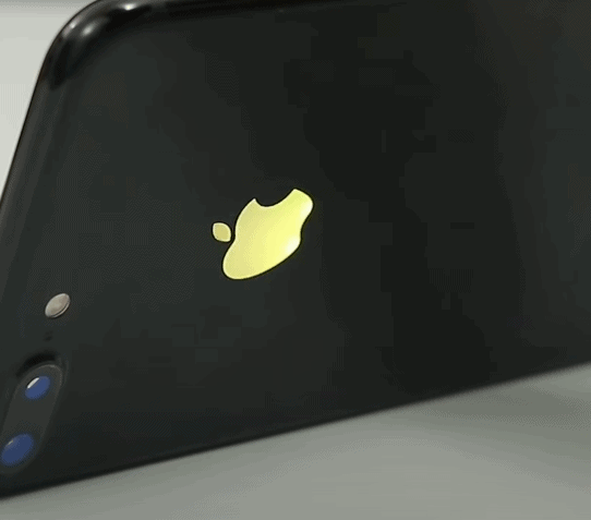 how to make the apple logo glow on iphone 11