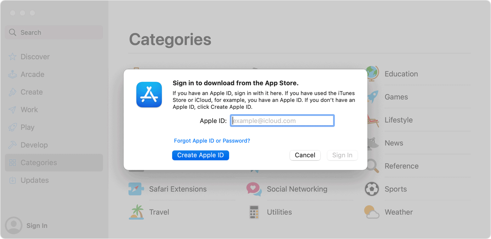 create apple id without iphone