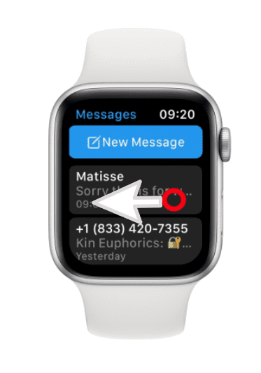 How to delete all messages on Apple Watch