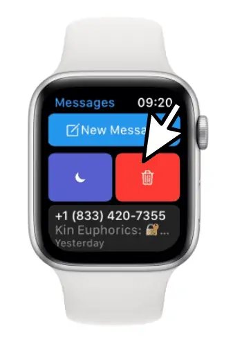 Does deleting messages from Apple Watch delete from iPhone