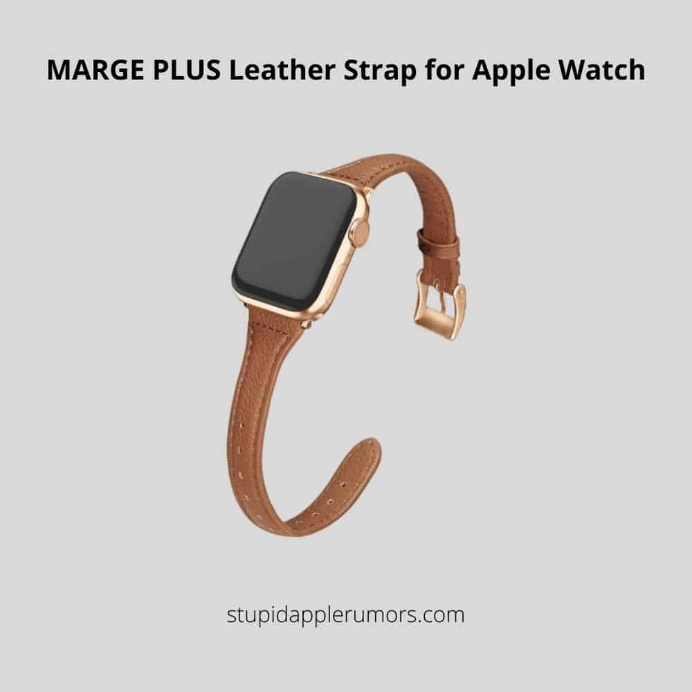 MARGE PLUS Leather Strap for Apple Watch