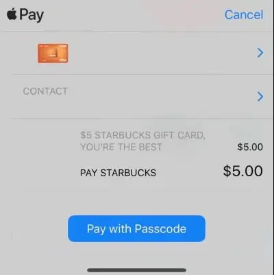 How to Send Starbucks Gift Card Through Messages