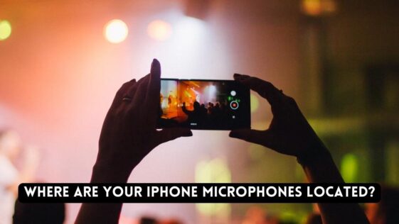 Where are your iPhone microphones located?