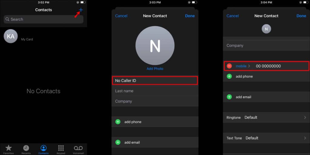 how to block no caller id on iphone 13