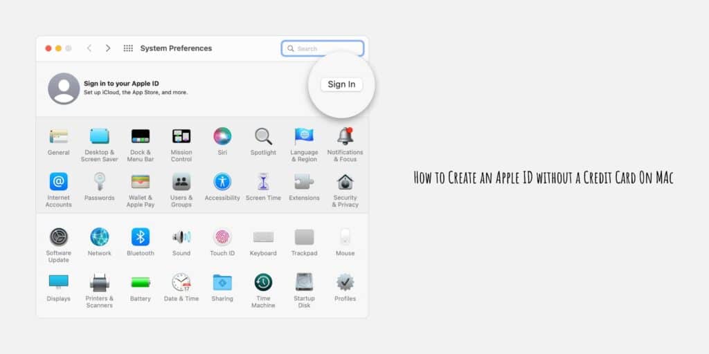 create apple id without credit card