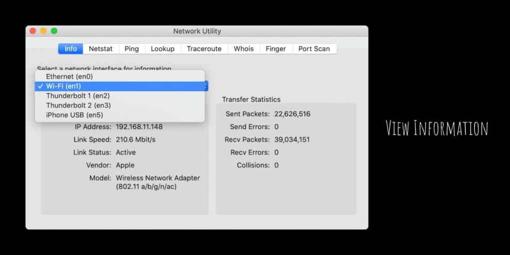 How to Use Network Utility on Mac