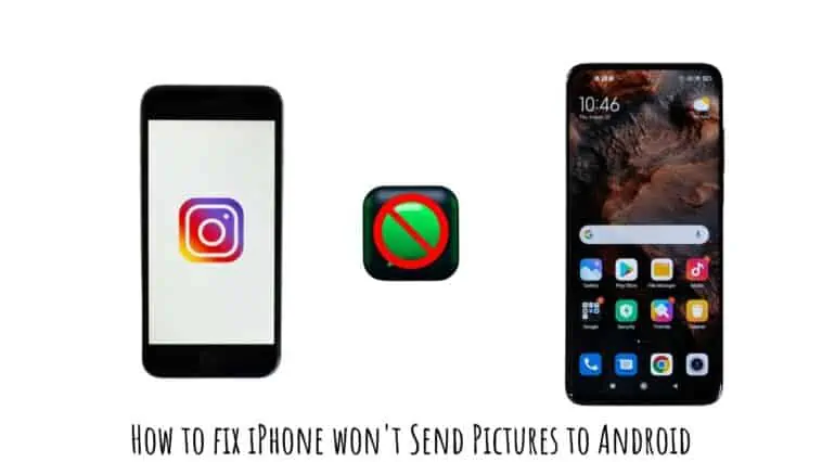 How to fix iPhone won't Send Pictures to Android