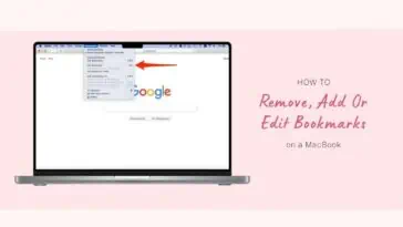 How To Remove, Add Or Edit Bookmarks on a MacBook