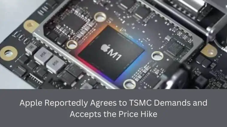 Apple Reportedly Agrees to TSMC Chip Price Hike