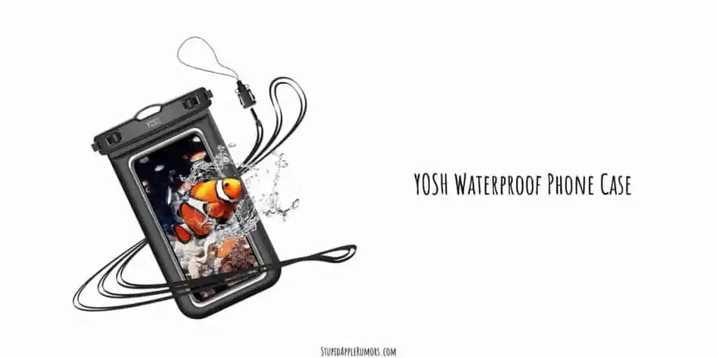 waterproof phone pouch floating