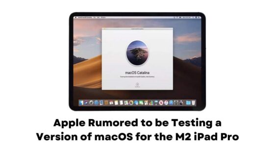 macOS for the M2 iPad Pro