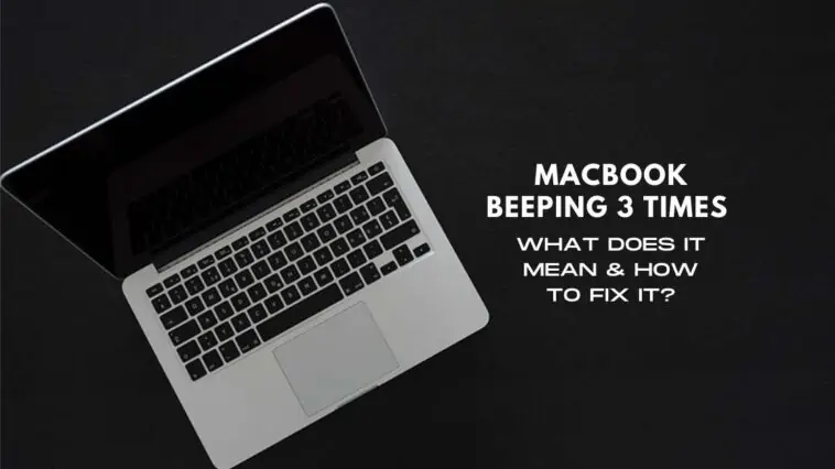 MacBook Beeping 3 Times