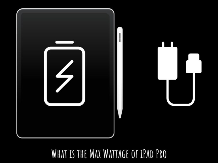 What is the Max Wattage of iPad Pro