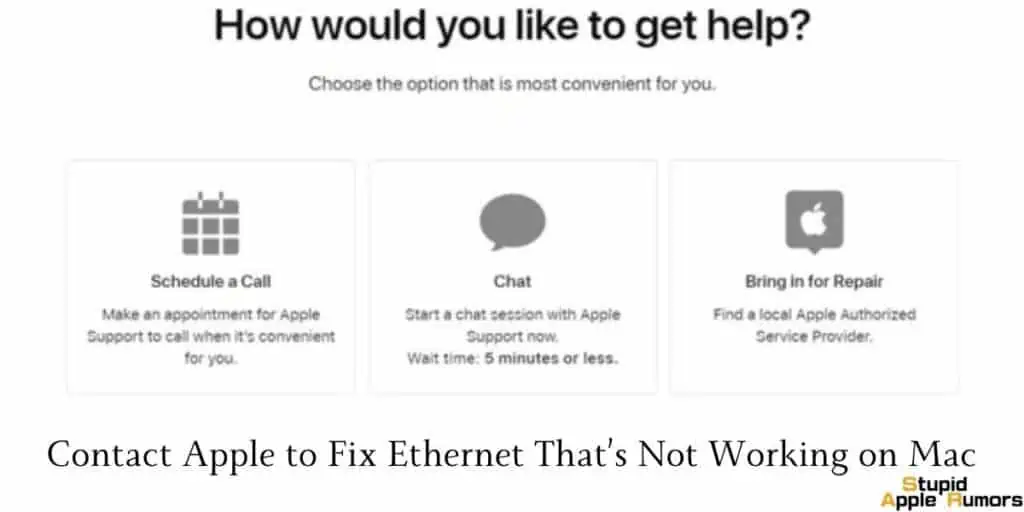How To Fix Mac Ethernet Not Working