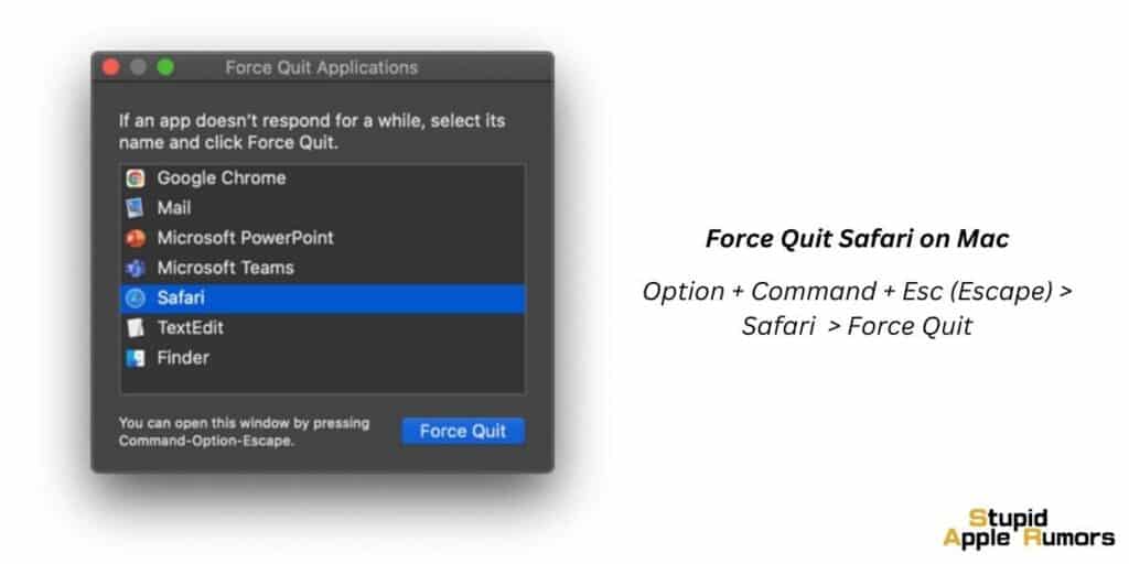 How to Fix Safari Won't Open on Mac