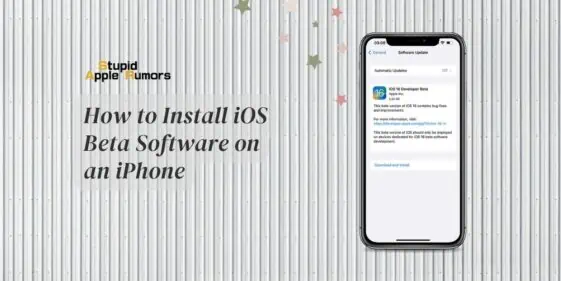 How to Install iOS Beta Software on an iPhone