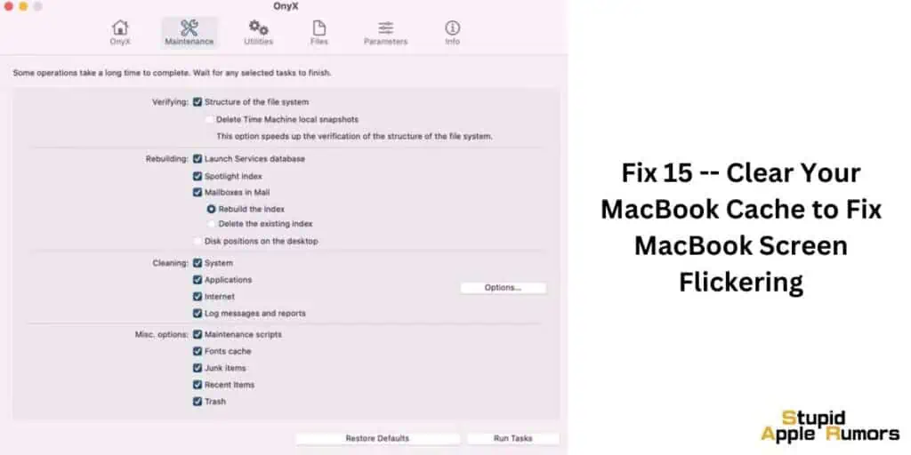 How to Fix MacBook Screen Glitching & Flickering