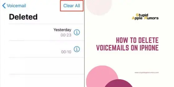 Delete Voicemails