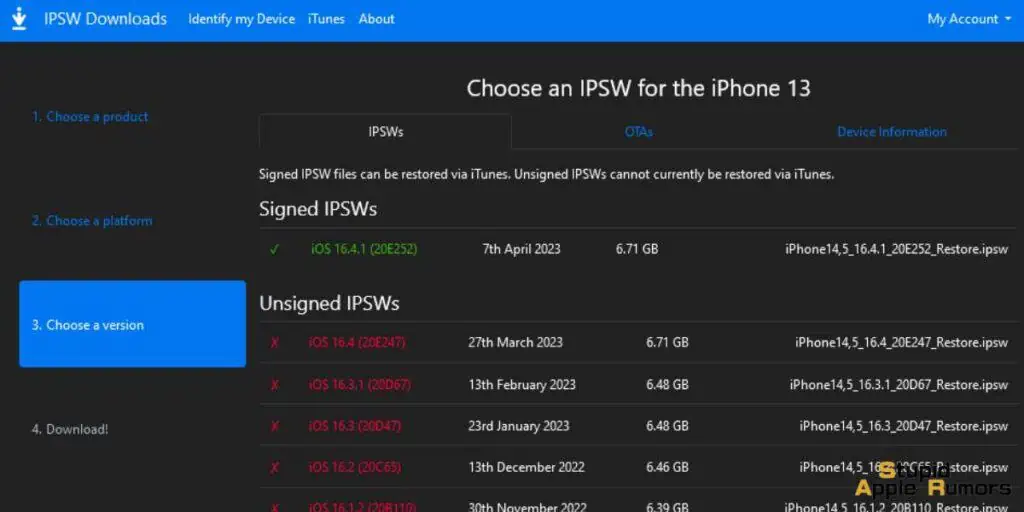 how to Downgrade Your iPhone or iPad to an Older iOS Version
