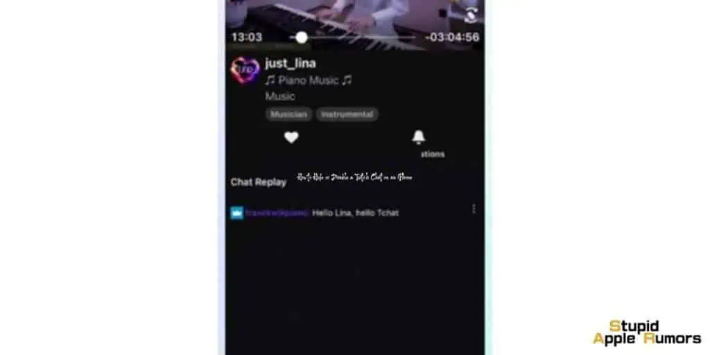 How to Hide or Disable a Twitch Chat on an iPhone