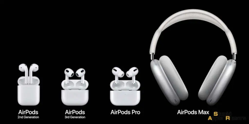 AirPods Evolution through the years