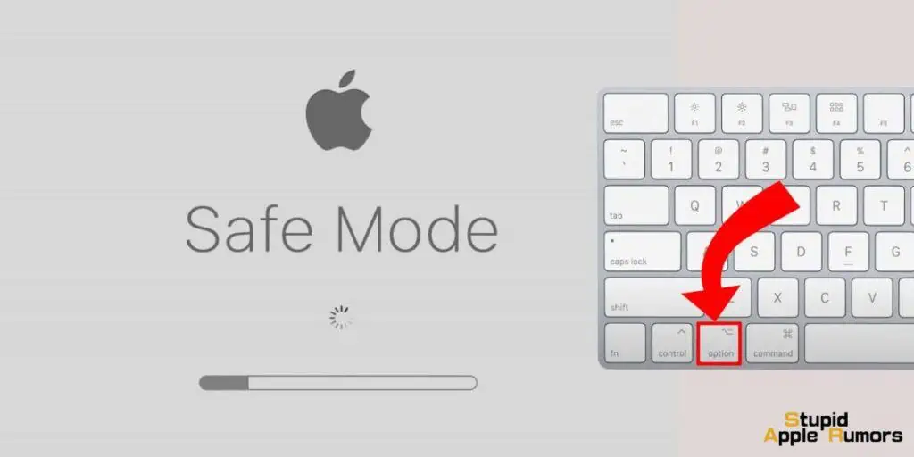 Resolve the Mac won’t start in Safe Mode Issue using the Option Key