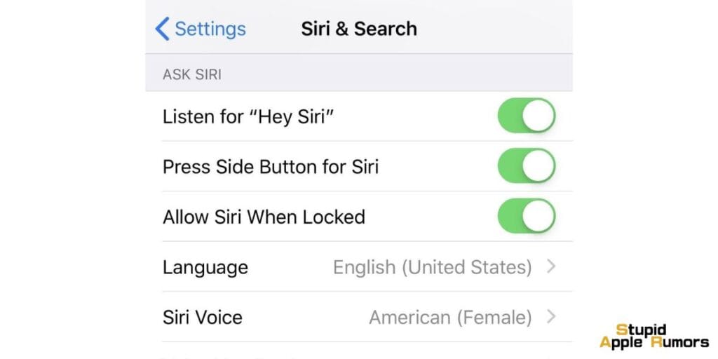 How to customize Siri's language in iOS 17?