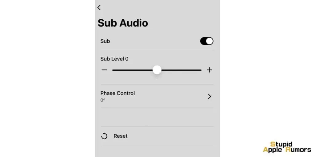 How to Configure Your Sonos Sub Audio Settings?
