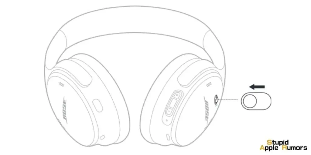 how to enable bluetooth pairing on Bose QuietComfort 45 Headphones